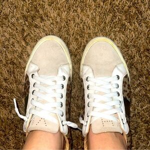 Vintage Havana DINA Size 8 Crazy Leopard Multi Womans Sneakers